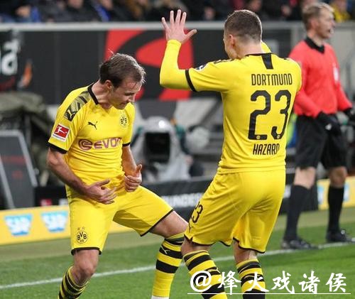 德甲-格策破门 小阿扎尔中楣 多特遭逆转客负霍村